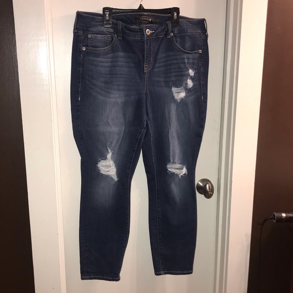torrid Denim - Torrid Premium distressed jeans